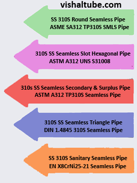 SS 310S Pipe Supplier In India