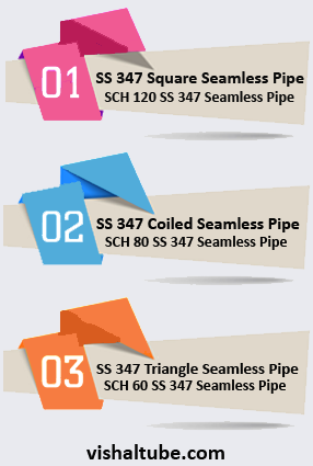 SS 347 Pipe Supplier In India