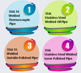 SS 316L Pipe Supplier In India