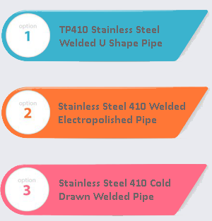 SS 410 Pipe Supplier In India