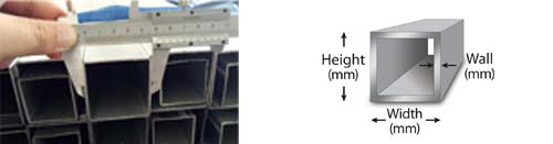 5052 Aluminium Square Tubing Weight Chart