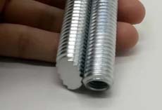 AL6061 T6 Threaded Bar